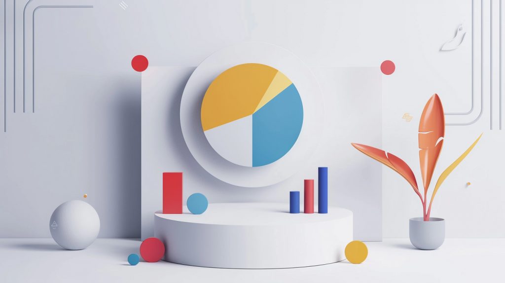 Zu sehen ist eine 3D-Grafik eines Diagramms