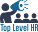 Zu sehen ist das Logo der Firma Top Level HR